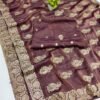 Dazzling Fendi Gold Saree