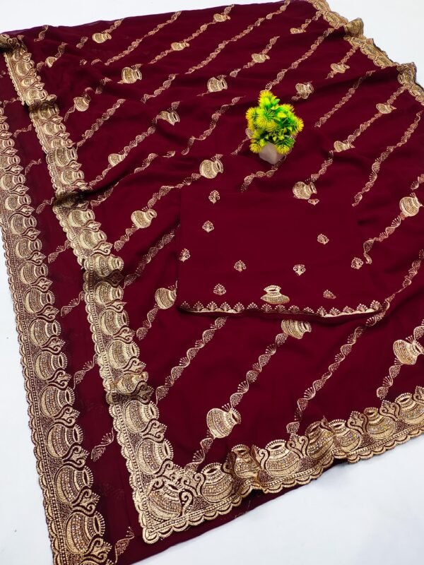 GEORGETTE BLOOMING SAREE