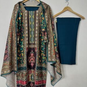 Kurti-Pant-Dupatta-With-Original-Kodi-Lace