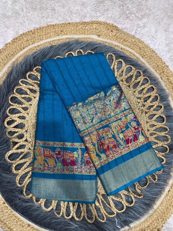 Silk Saree With Grand Pallu