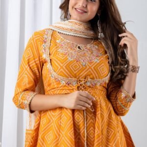 Suit With Sharara