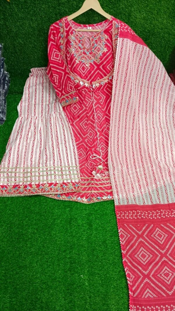 Suit With Sharara