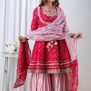 Suit With Sharara
