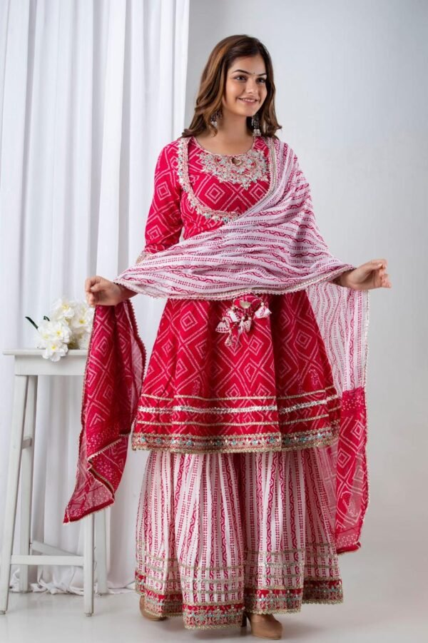 Suit With Sharara