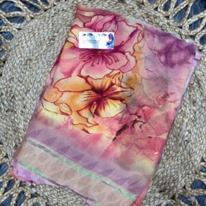 Charming Muskan Patta Saree