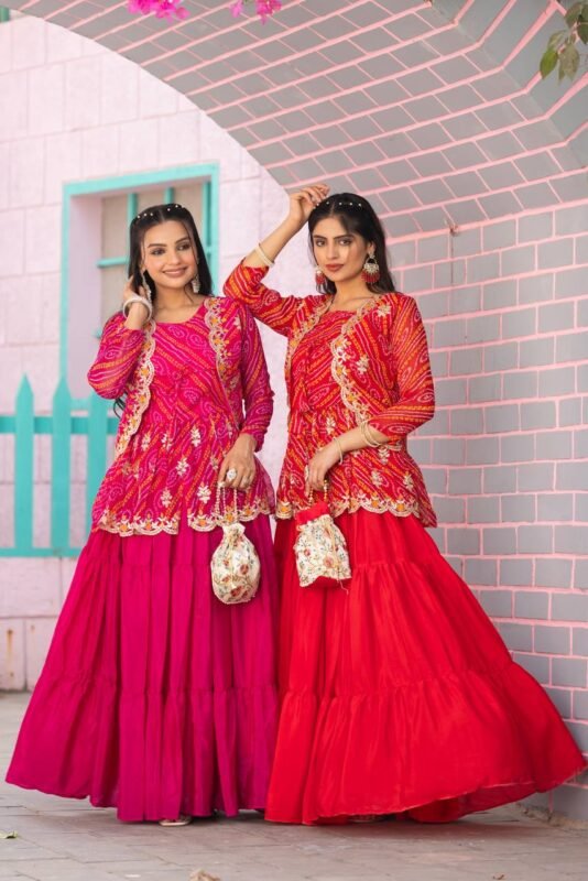 Holi Spacial Bandheji Crop Top