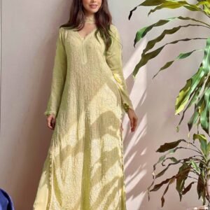 Faux Georgette Embroidered Suit Set