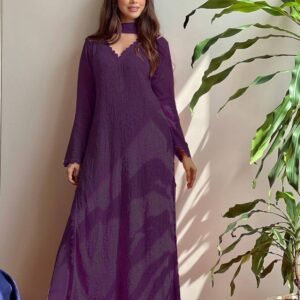 Faux Georgette Embroidered Suit Set