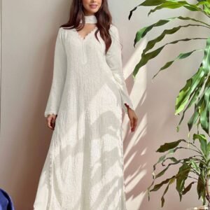Faux Georgette Embroidered Suit Set