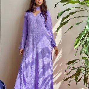Faux Georgette Embroidered Suit Set