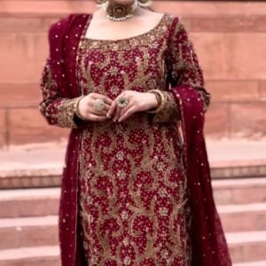 3 Pc's Kurti Plazzo Set multi colours