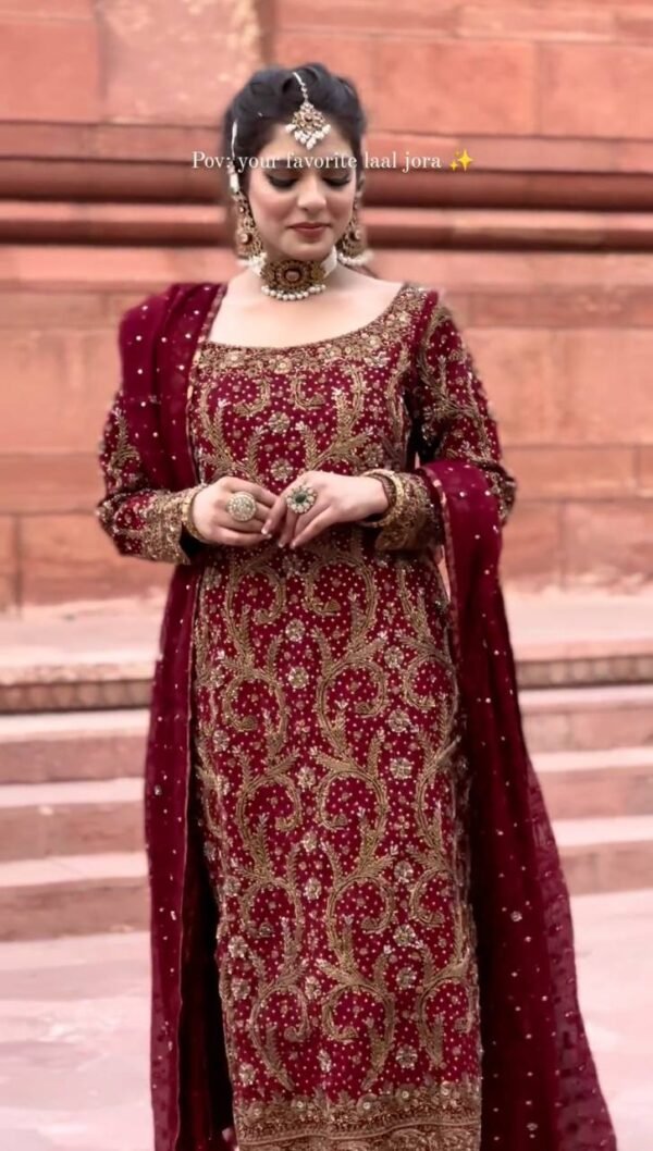 3 Piece Fancy Kurti Set - Image 3