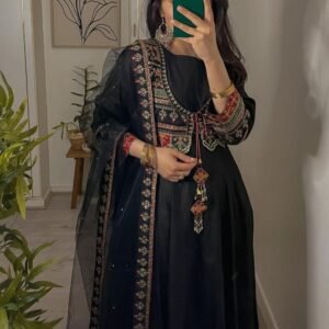 Anarkali Gown with duppatta set
