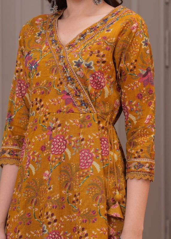 Elegant Cotton Suit Set