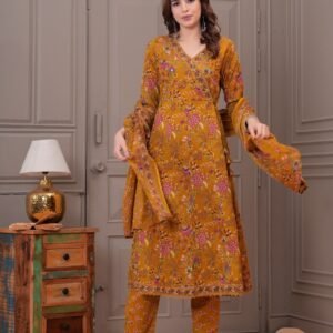 Elegant Cotton Suit Set