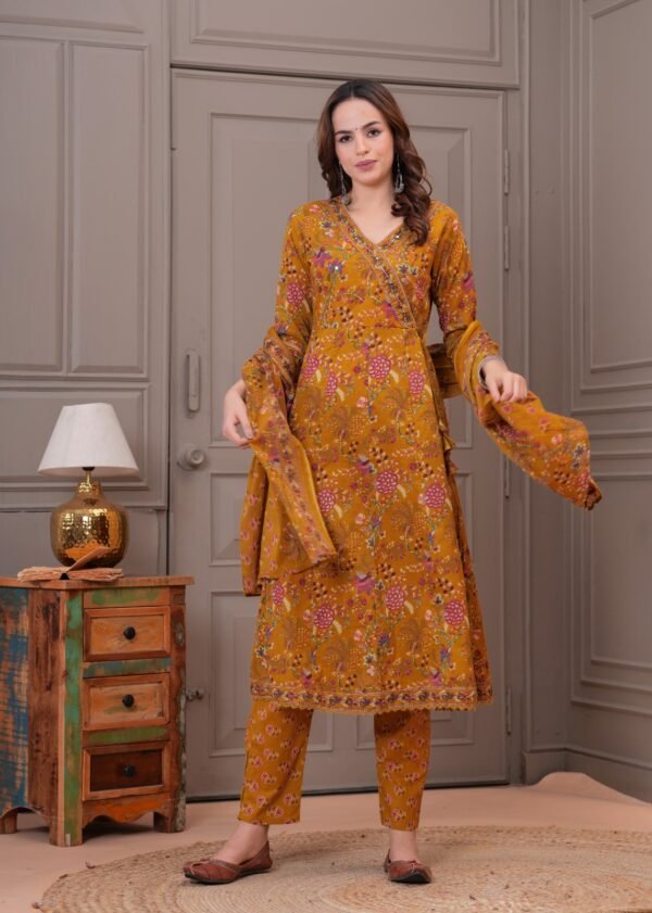 Elegant Cotton Suit Set