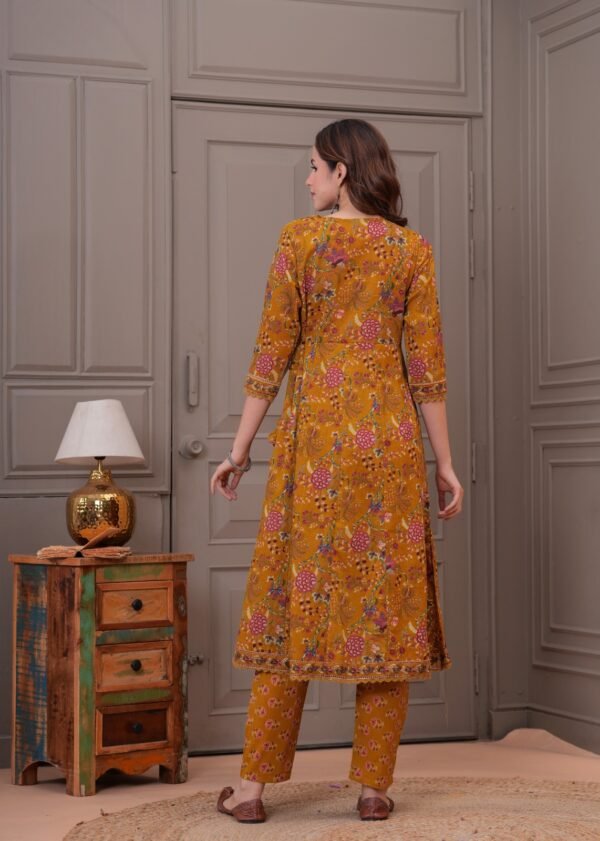  Elegant Cotton Suit Set  - Image 5