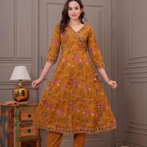 Elegant Cotton Suit Set