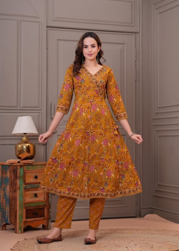 Elegant Cotton Suit Set