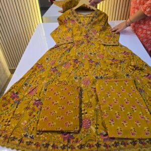 Elegant Cotton Suit Set