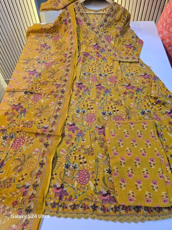 Elegant Cotton Suit Set