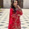Embroidered Suit & Sharara