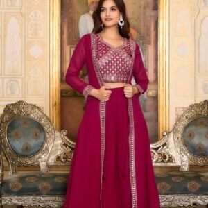 Festival Shrug &Palazzo With cholii