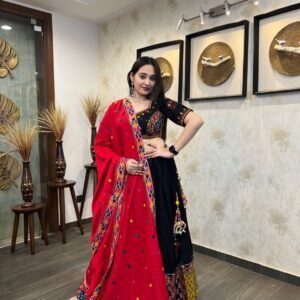 Prited Lahenga Choli With Dupatta