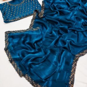 Premium Satin Saree B
