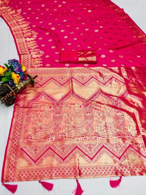 Premium Soft Silk Pink1