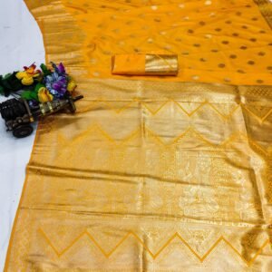 Premium Soft Silk Yellow