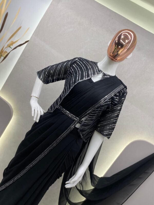 Ready To Wear Saree with Jacket