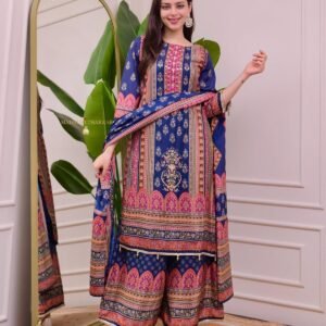 Sharara Suits Set with Chanderi Dupatta