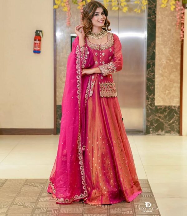 Top Lehenga & Dupatta Set
