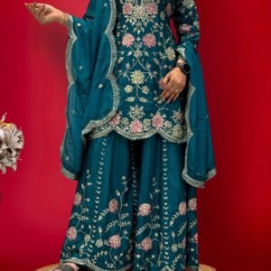 Fancy Kurti with plazzo