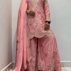 Fancy Kurti with plazzo