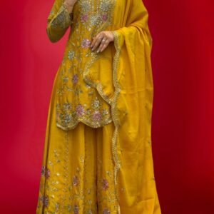 Fancy Kurti with plazzo